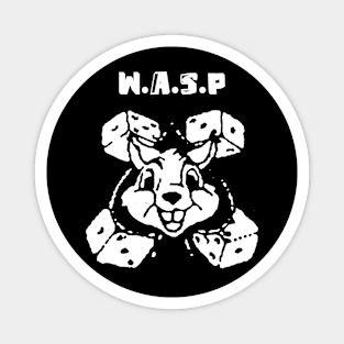 wasp rabbit dice Magnet